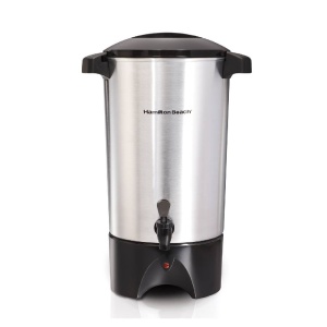 Cafetera Hamilton Beach 40515R 45 Tazas Acero Inox Gri_0