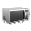 Horno de Microondas Hamilton Beach 1.1 pies HB-P100N30AL-ZJ_2