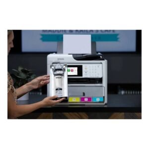 Impresora Multifuncional Epson WorkForce PRO WF-C5890 Inyección De Tinta WiFi Blanco - Imagen 10