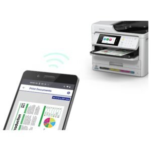Impresora Multifuncional Epson WorkForce PRO WF-C5890 Inyección De Tinta WiFi Blanco - Imagen 7