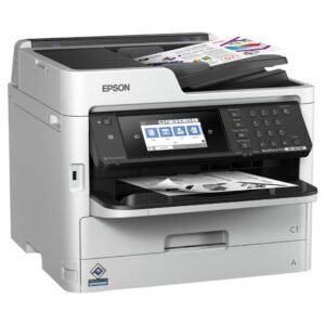 Multifuncional Monocromática Epson WorkForce Pro WF-M5799 WiFi Direct Blanco Negro - Imagen 2