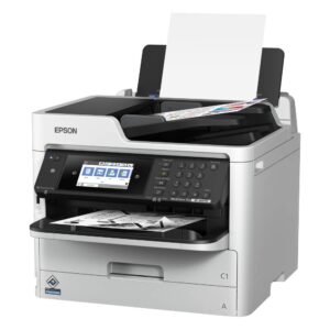 Multifuncional Monocromática Epson WorkForce Pro WF-M5799 WiFi Direct Blanco Negro - Imagen 3