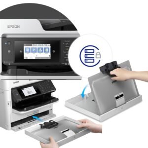 Multifuncional Monocromática Epson WorkForce Pro WF-M5799 WiFi Direct Blanco Negro - Imagen 5