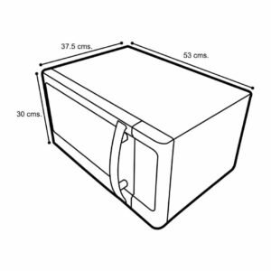 Horno de Microondas Digital GALANZ GLCMS311SV10 Capacidad 1.1 Pies - Imagen 5