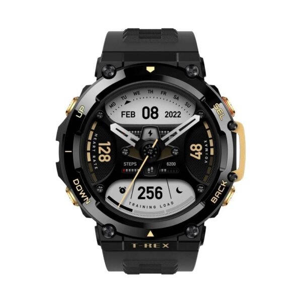 Smartwatch Amazfit T-REX 2 GPS 158 Modos Deportivos Negro/Dorado