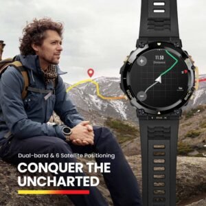 Smartwatch Amazfit T-REX 2 GPS 158 Modos Deportivos Negro/Dorado - Imagen 6