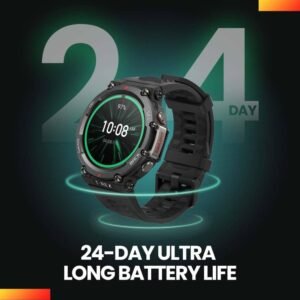 Smartwatch Amazfit T-REX 2 GPS 158 Modos Deportivos Negro/Dorado - Imagen 7