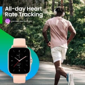 Smartwatch Amazfit GTS 2 Nueva Versión Bluetooth WiFi Resistente al Agua Rosa - Imagen 6