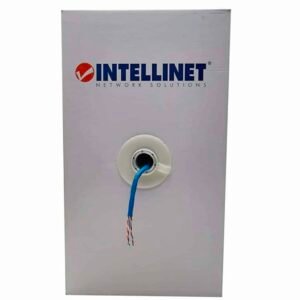 Bobina Cable Intellinet Cat 6 UTP CCA 305 metros Solida Azul 704670 - Imagen 3