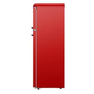 Refrigerador Galanz GLR76TRDER 7.6 pies cúbicos Retro Rojo - Imagen 3