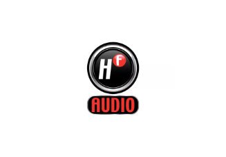 Logo de HF Audio - Líder en equipos de sonido, altavoces y auriculares de alta calidad.