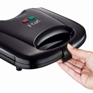 Sandwichera Eléctrica T-Fal SM2118MX Antiadherente Automática 700W 127V Negro - Imagen 3