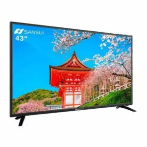 Pantalla Led Full HD Smart TV 43 Pulgadas Sansui SMX43P28NF Wi-Fi Resolución 1920x1080 Potencia 16W-Negro - Imagen 2