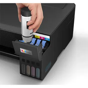 Impresora a Color Epson EcoTank L1210 Conexión USB Inyección de Tinta 110V Negra - Imagen 4