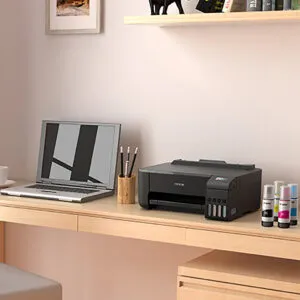 Impresora a Color Epson EcoTank L1210 Conexión USB Inyección de Tinta 110V Negra - Imagen 5
