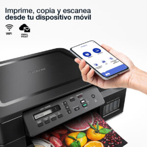 Impresora Multifuncional Brother DCP-T520W Inyección de Tintas Wi-Fi InkBenefit Tank - Imagen 3