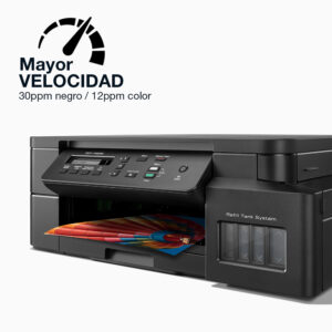 Impresora Multifuncional Brother DCP-T520W Inyección de Tintas Wi-Fi InkBenefit Tank - Imagen 5