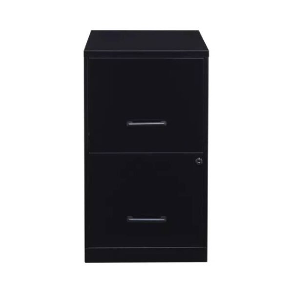 Archivero Organizador Metálico Lorell 14341 2 Cajones Negro