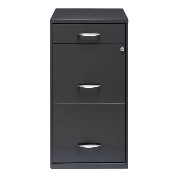 Archivero Organizador Metálico Hirsh 20205 3 Cajones Gris