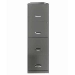Archivero Organizador Metálico Hirsh 24047 4 Cajones Gris