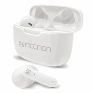Audífonos Bluetooth Necnon NTWS-03 TWS 3hrs Duración Blanco - Imagen 2