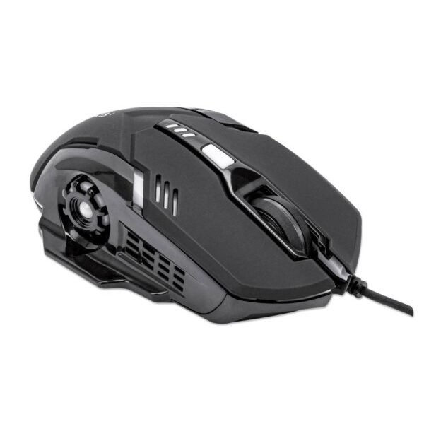 Mouse Gamer Manhattan Óptico 179256 Iluminación LED 3200 DPI