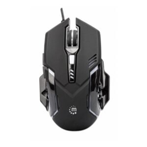 Mouse Gamer Manhattan Óptico 179256 Iluminación LED 3200 DPI - Imagen 5