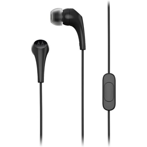 Audífonos Motorola Earbuds 2S con Micrófono Jack 3.5mm Negro