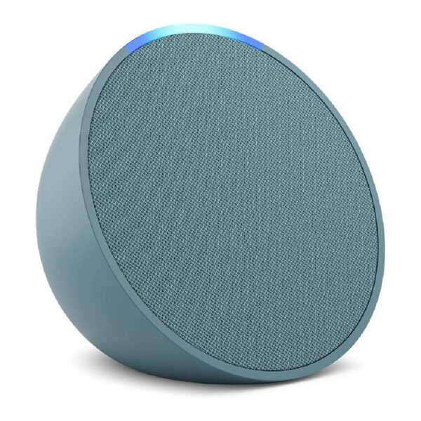 Bocina inteligente Amazon Echo B09ZX1LRXX Alexa 1ra Gen WiFi Azul