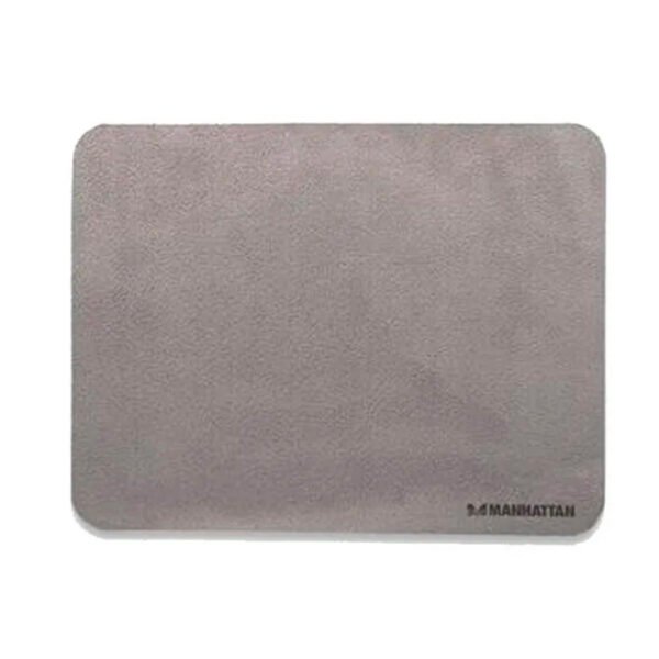 Mouse Pad Multipropósito Manhattan 422871 Mejora el Control del Mouse Suave Microfibra Gris Oscuro