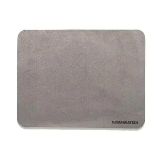 Mouse Pad Multipropósito Manhattan 422871 Mejora el Control del Mouse Suave Microfibra Gris Oscuro