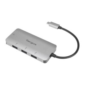 Puerto Hub USB-C Targus ACH226BT 4 en 1 Gris_1