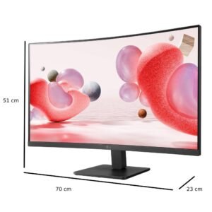 Monitor Curvo LG 32MR50C-B 31.5” Resol de 2560 x 1440 Negro_4