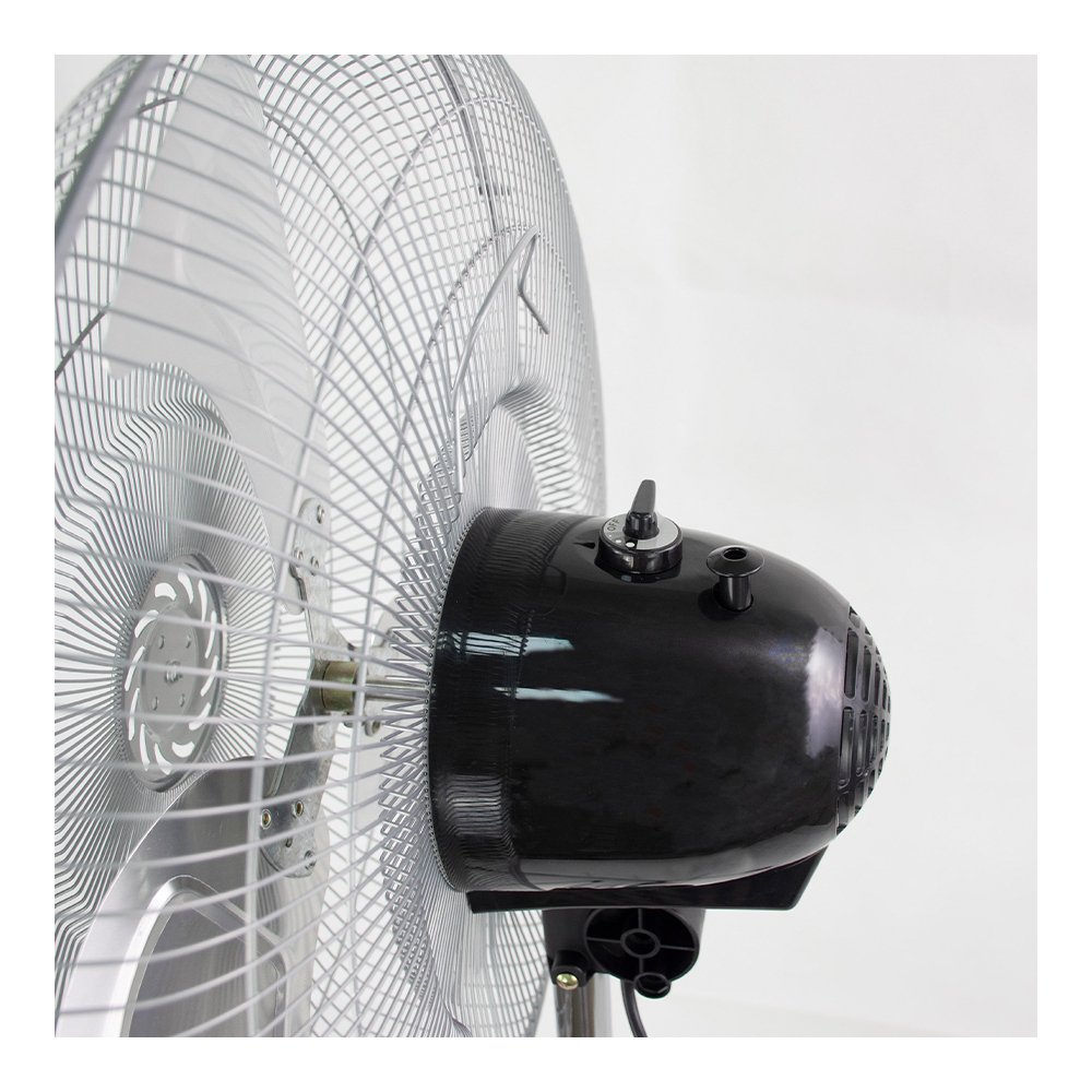 Ventilador Pedestal Mytek 3328 20” 3 velocidades Plateado_4