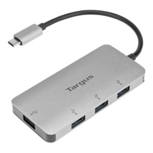 Puerto Hub USB-C Targus ACH226BT 4 en 1 Gris_0