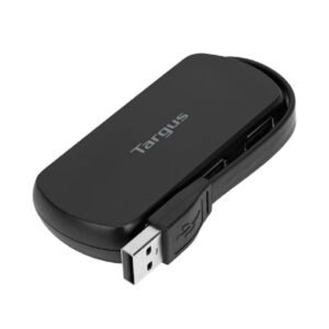 Puerto Hub USB Targus ACH114US 4 en 1 Negro_1