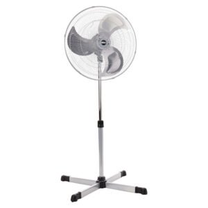 Ventilador Pedestal Mytek 3328 20” 3 velocidades Plateado_0