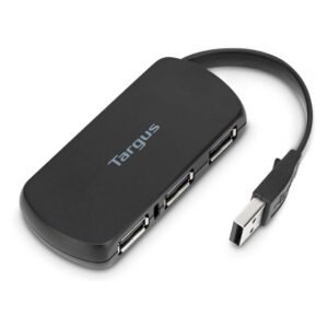 Puerto Hub USB Targus ACH114US 4 en 1 Negro_0