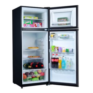 Refrigerador Hamilton Beach HBR80TS1E Top Mount 8 pies Plata - Imagen 3