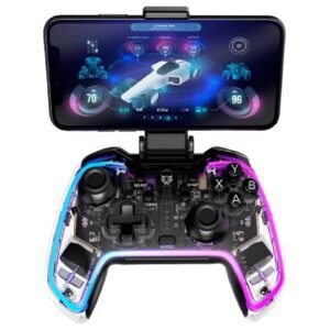 Gamepad Balam Rush BR-936910 Control BT 5.0 Android Neón_0