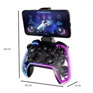 Gamepad Balam Rush BR-936910 Control BT 5.0 Android Neón_3