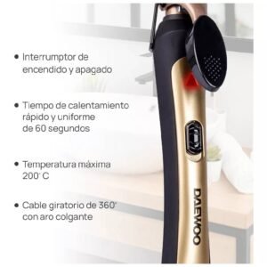 Rizadora de Cabello Deawoo DCR-4020 Tenaza Cepillo_5