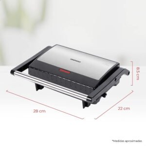 Plancha Panini Daewoo DHG-2673 Antiadherente 750 W_7