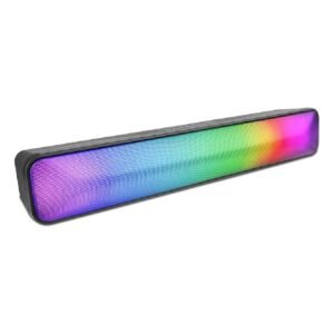 Barra de Sonido RGB Getttech GUS-MSRBT-01 Inalámbrico Negro_0