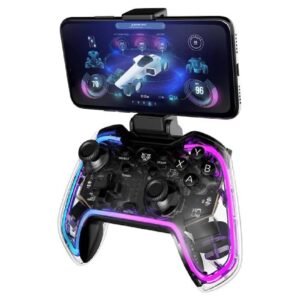 Gamepad Balam Rush BR-936910 Control BT 5.0 Android Neón_1