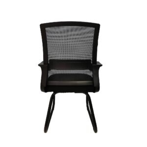 Silla de Visita Nextep NE-652N con Descansabrazos Negro_2