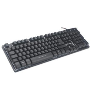 Teclado Gamer Mecánico Manhattan 178457 Retroiluminación LED 12 Teclas de Función 10 000 Pulsaciones Negro_1