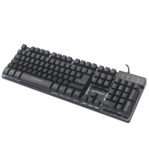 Teclado Gamer Mecánico Manhattan 178457 Retroiluminación LED 12 Teclas de Función 10 000 Pulsaciones Negro_2