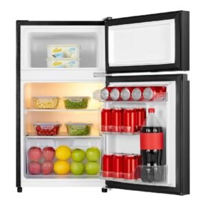 Frigobar Hisense RT31D6ABX1 3.1 pies Congelador Superior Negro_2