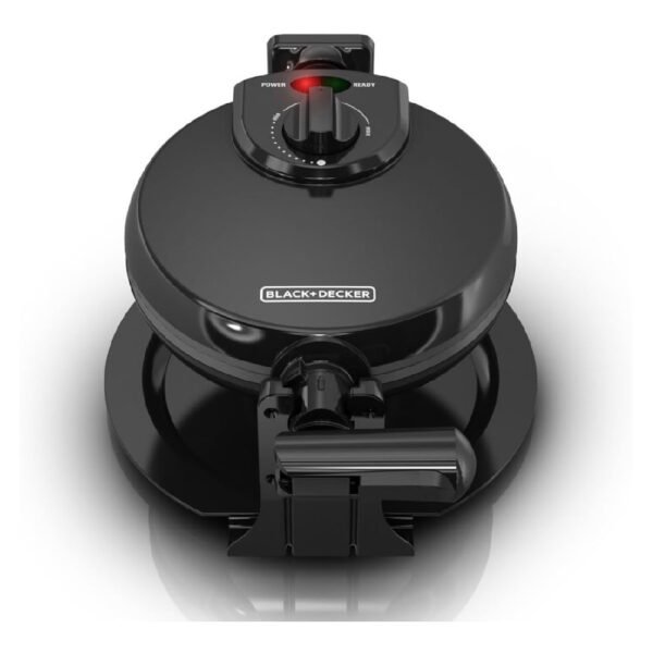 Waflera Giratoria Black And Decker WM1000B Estilo Belga Negra_0